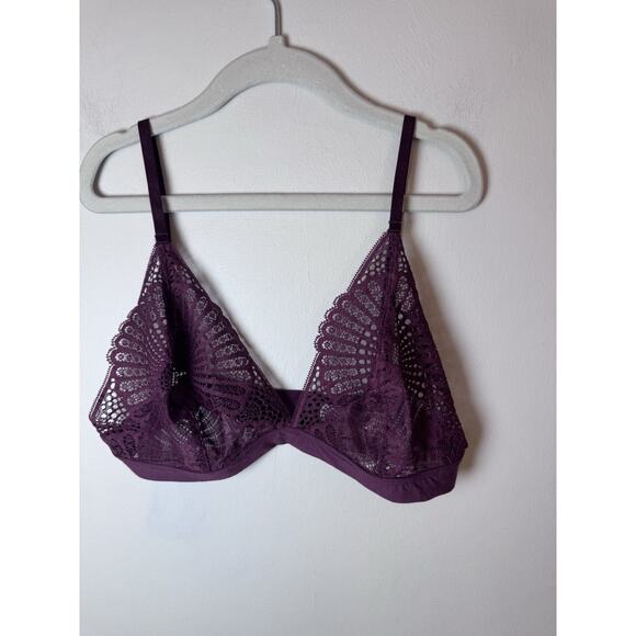 Commando - Butter + Lace Bralette - Pinot - Small $78 NWT - Picture 3 of 11